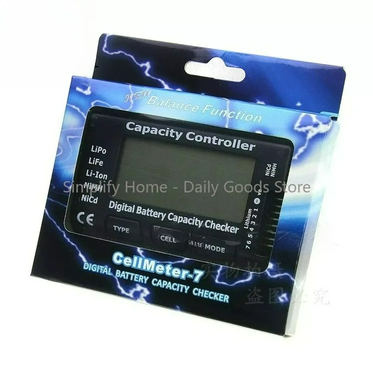 Drone Battery Voltage Checker - CellMeter7 RC 배터리 전압 검사기(밸런스 기능