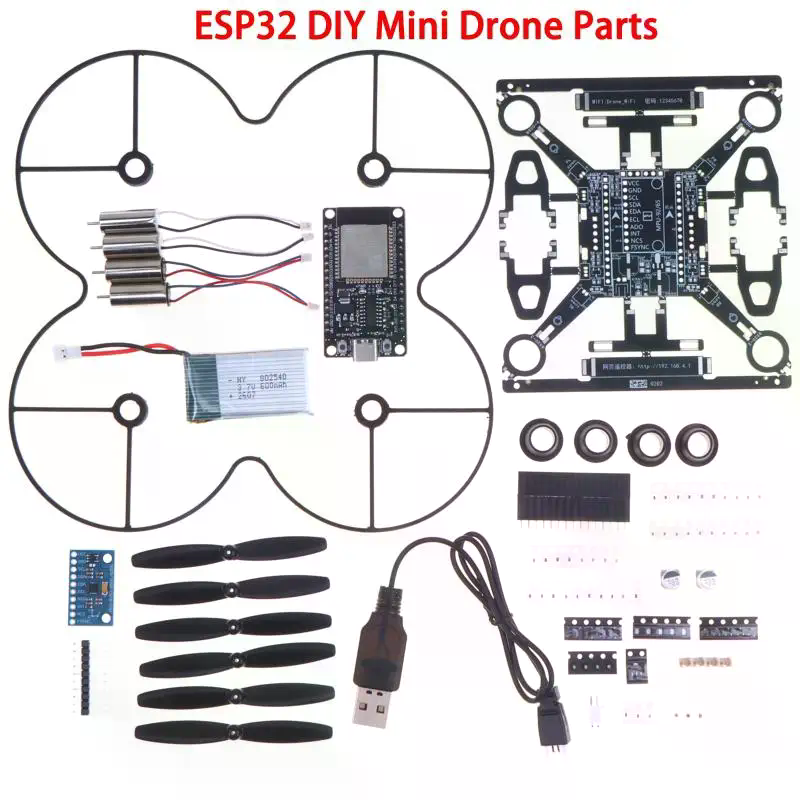 Drone Battery Bag - ESP32 오픈소스 미니 드론 키트, STEM