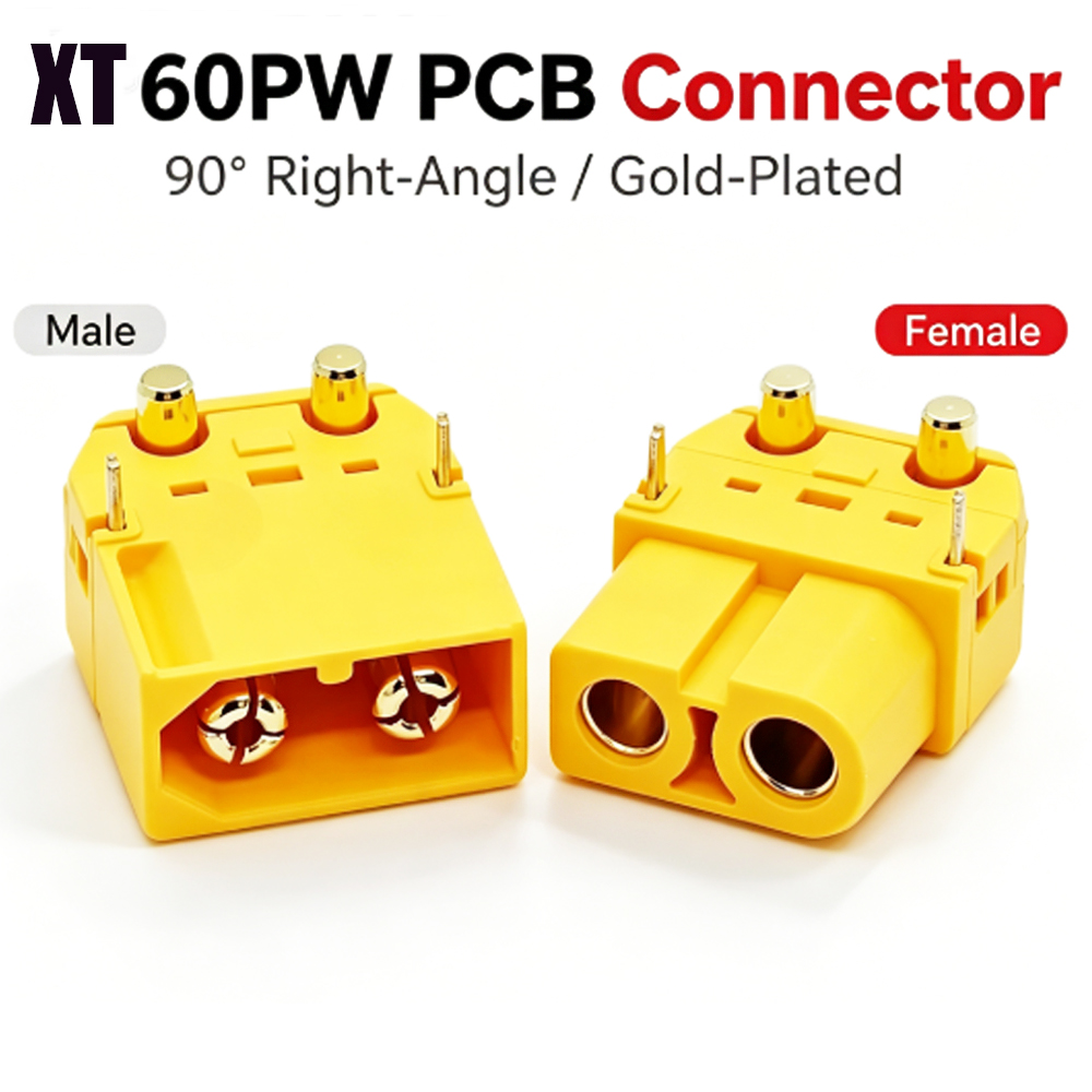 아마스 XT60PW PCB 장착 커넥터 90 °   R - Drone Battery Connector 리뷰 및 가격