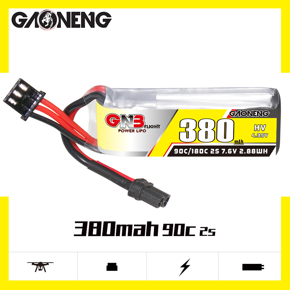 GNB 2S 7.6V 380mAh 90C/180C Li - Drone Battery Plate 리뷰 및 가격