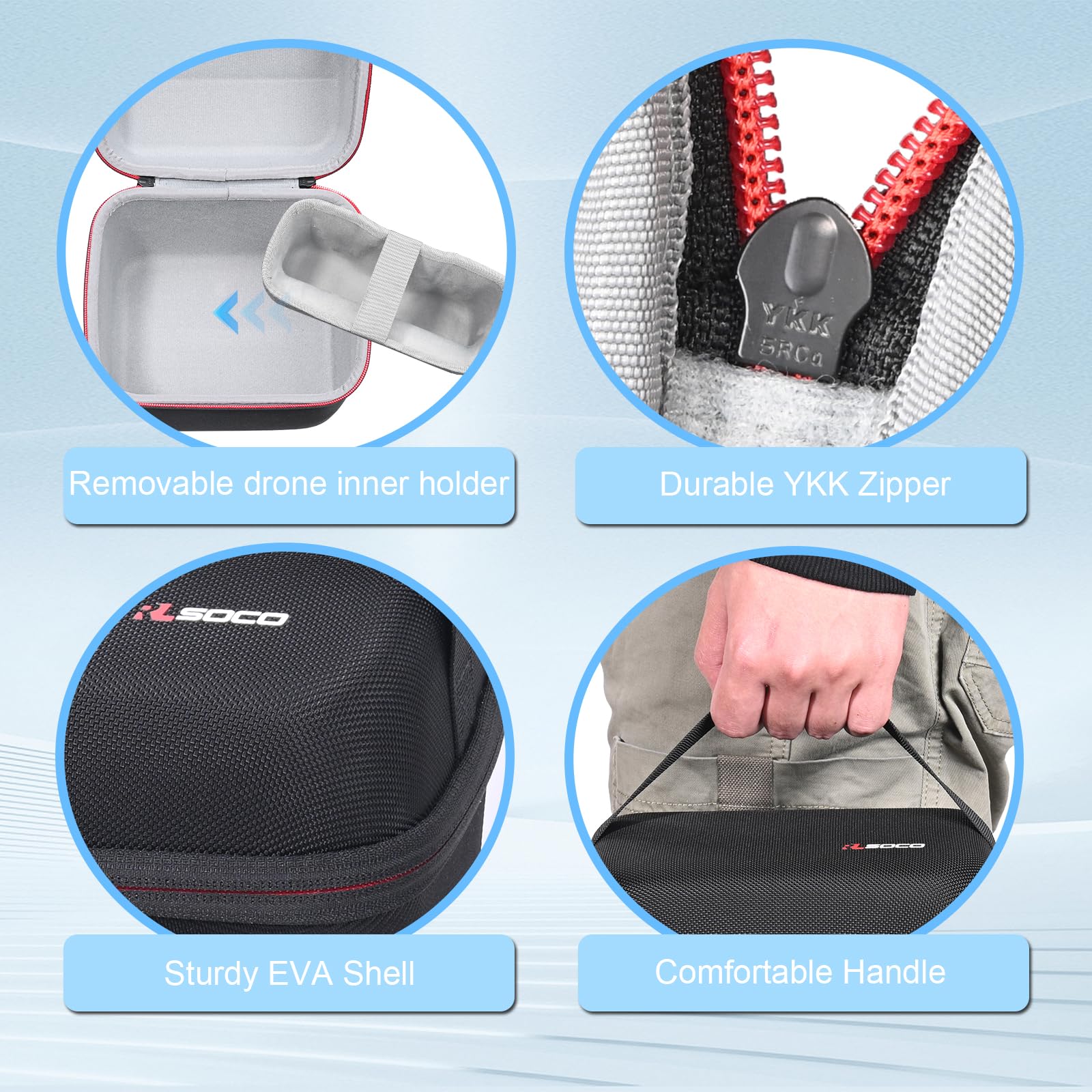 DJI Neo 2 플라이 모어 콤보용 휴대용 케이스,  - Drone Battery Bag 리뷰 및 가격